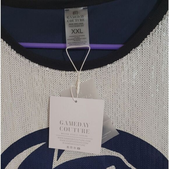 Penn State Sequin Women's Jersey NWTS 2xl - Picture 3 of 5